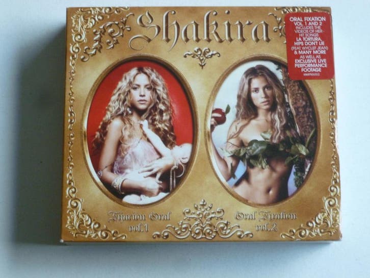 Shakira - Oral Fixation 1 & 2 (2 CD + DVD), Cd's en Dvd's, Cd's | Pop, Zo goed als nieuw, Ophalen of Verzenden