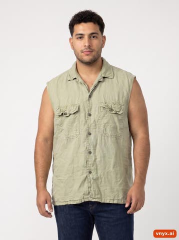 Zara Casual overhemden Heren maat L Groen Vintage, Ophalen of Verzenden, Nieuw
