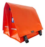 Clarijs Dubbele Fietstas XL PVC  46L Oranje, Verzenden, Nieuw