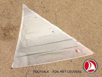 Ventoz Polyvalk Fok - met leuvers, Verzenden, Minder dan 15 m², Nieuw, Genua of Fok