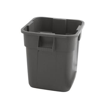 Rubbermaid Vierkante Brute container 151,4 ltr - grijs, Verzenden, Nieuw