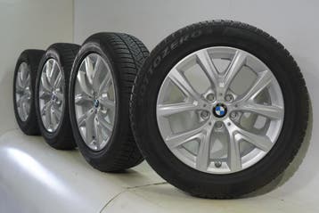 BMW X1 F48 X2 F39 574 17 inch velgen Pirelli Winterbanden Or, Auto-onderdelen, Gebruikt, Velg(en), 17 inch, Winterbanden