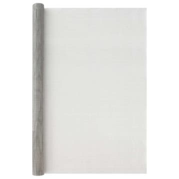 vidaXL Gaas Scherm 120 x 500 cm 20 Mesh RVS 201, Verzenden, Nieuw, IJzer