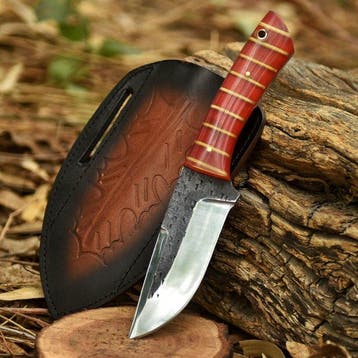 Zakmes Industrieel design - Handgemaakt skinner-mes, Antiek en Kunst