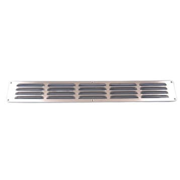 Aluminium schoepenrooster opbouw 650 x 90mm - ALU (1-6509A), Verzenden, Nieuw