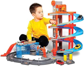 Bburago 18-30031 Street Fire garage speelset schaal 1:43, Verzenden, Nieuw