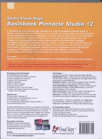 Basisboek Pinnacle Studio 12 9789059053755, Verzenden, Gelezen