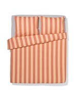 HEMA Dekbedovertrek 200x200/220cm zacht katoen strepen sale, Verzenden, Nieuw