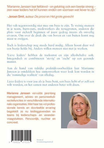 Lieve leiders, 9789024470105 Marianne Janssen, Verzenden, Zo goed als nieuw, Marianne Janssen