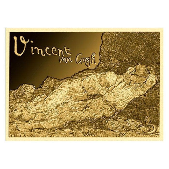 Tsjaad. 3000 Francs 1/1000 oz 999 Fine Gold 3000 CFA Francs, Postzegels en Munten, Edelmetalen en Baren