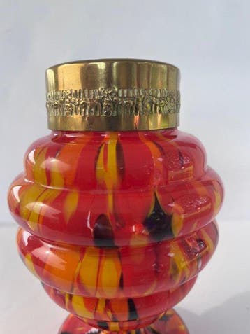 Kralik - Bloemenvaas Boheems Art Deco stijl - Vaas -