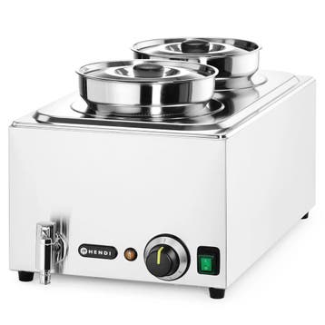 Hotpot Bain-Marie | RANGER | Elektrisch | 2x 4L | 30°C/85°C, Verzenden, Nieuw in verpakking