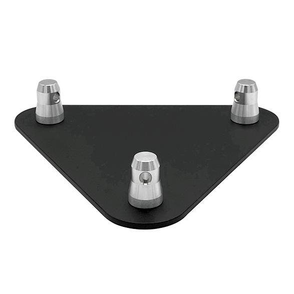 Baseplate voor PRO-truss 33 driehoek truss zwart, Muziek en Instrumenten, Licht en Laser, Verzenden