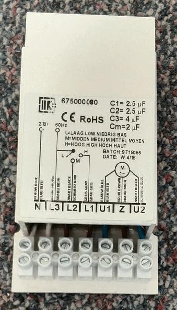 Goede gebruikte condensatorblok Stork VPM RPM KPM, Doe-het-zelf en Verbouw, Ventilatie en Afzuiging, Ophalen of Verzenden, Nieuw