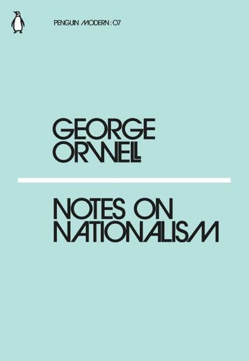 Notes On Nationalism | George Orwell | Nieuw, Ophalen of Verzenden, Nieuw, George Orwell