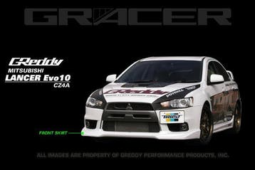 GReddy 08+ Mitsubishi Evolution X Urethane Front Lip Spoiler, Ophalen of Verzenden, Nieuw