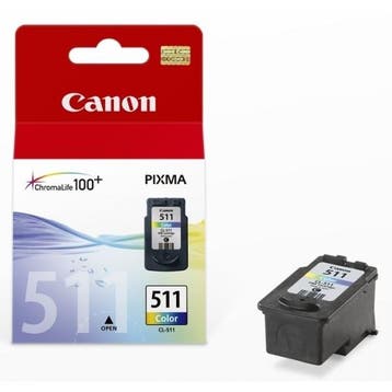 Canon CL-511 inktcartridge kleur lage capaciteit (origineel), Verzenden, Nieuw, Cartridge, Canon