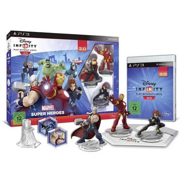 Playstation 3 Disney Infinity 2.0: Marvel Super Heroes Start, Verzenden, Zo goed als nieuw
