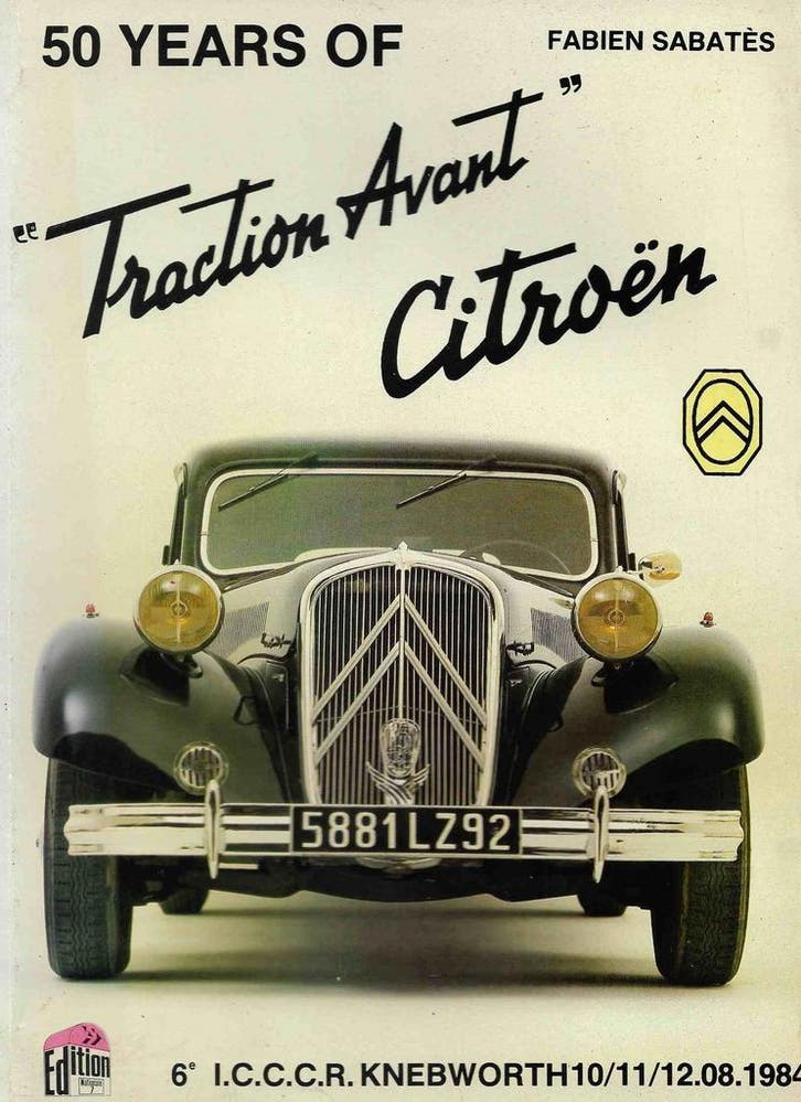 50 Years of Traction Avant Citroen by Fabien Sabatès, Boeken, Auto's | Boeken, Algemeen, Gelezen, Verzenden
