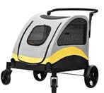 Opvouwbare Honden- en Kattenwagen – 4-Wiel Buggy tot 65 kg, Dieren en Toebehoren, Honden-accessoires, Verzenden, Nieuw