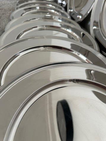 Onderbord (12) - inox