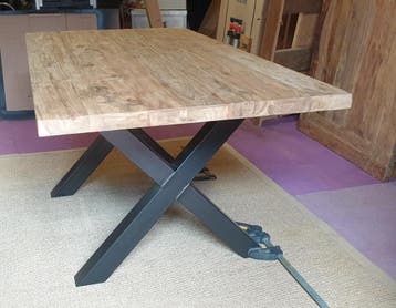 Eiken en Teak Tafels en nog véél meer, Ophalen, Nieuw, Eikenhout