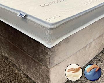 Bamboo Exclusive Topper HR55 Koudschuim & Nasa Traagschuim 1, Nieuw