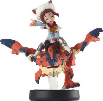 Amiibo One-Eyed Rathalos and Rider - Girl - Monster Hunter S, Verzenden, Zo goed als nieuw