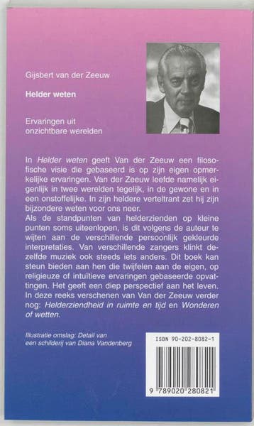 Helder weten 9789020280821 G. van der Zeeuw, Boeken, Verzenden, Gelezen, G. van der Zeeuw
