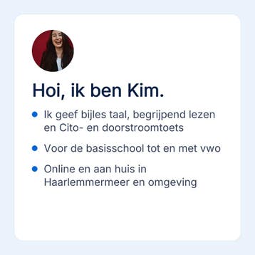 Bijles taal in Haarlemmermeer of online, basisschool, Diensten en Vakmensen, Privéles, Bijles