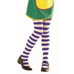 Gestreepte panty voor kinderen blauw/wit - Panty's, Ophalen of Verzenden, Nieuw