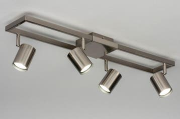 Rietveld Spots - Staalgrijs - Staal, Metaal, Aluminium, Verzenden, Nieuw