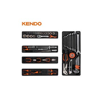 Kendo 88-delige gereedschapskoffer, Doe-het-zelf en Verbouw, Gereedschap | Handgereedschap, Verzenden, Nieuw