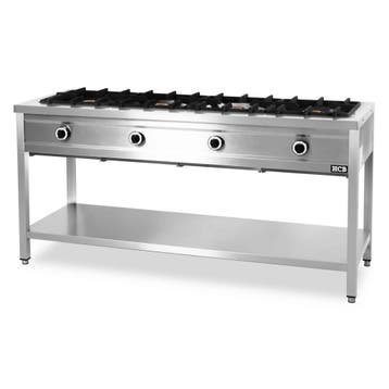 HCB Pannenkoekenfornuis – 4 branders – 4 x 8 kW – aardgas –, Verzenden, Nieuw in verpakking