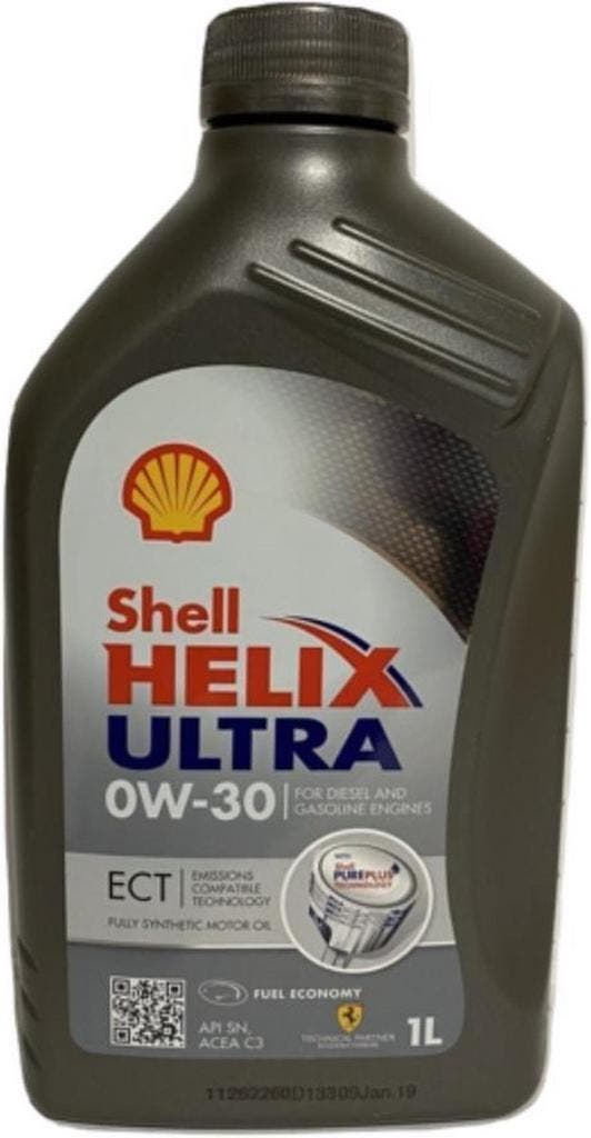 Shell Helix Ultra ECT C3 / SP 0W30 5 Liter, Auto diversen, Onderhoudsmiddelen, Ophalen of Verzenden