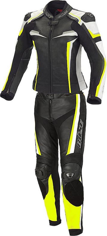 Büse Mille Dames Zwart Geel 2-Delig Motorpak, Nieuw met kaartje, Dames, Büse, Combipak