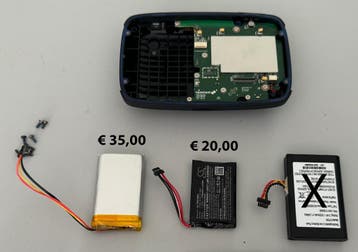 Accu / batterij voor uw TomTom Rider, Nieuw