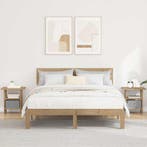 vidaXL Nachtkastje 2 pcs Artisan Eiken 41 x 40 x 45 cm, Minder dan 45 cm, Verzenden, Nieuw, Minder dan 55 cm