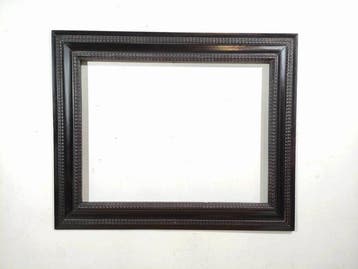Lijst- Guilloché 66,5 x 82 - Hout - Kornijst - Kader - Kader, Antiek en Kunst