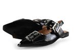 Nelson Slingbacks in maat 39 Zwart, Kleding | Dames, Schoenen, Verzenden, Zwart, Zo goed als nieuw, Nelson