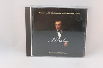 J. Brahms - Piano Works / Dominique Merlet, Ophalen of Verzenden, Zo goed als nieuw