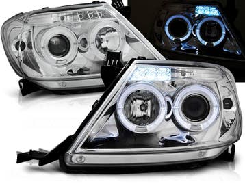 Koplampen Angel Eyes | geschikt voor Toyota Hilux 2005-2011, Verzenden, Nieuw, Toyota
