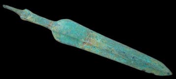 West-Aziatisch Oud bronzen speerpunt - 36 cm (Zonder
