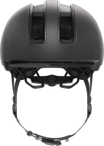 Fietshelm ABUS HUD-Y velvet black L - 57-61 cm - zwart -, Ophalen of Verzenden, Zo goed als nieuw, Abus