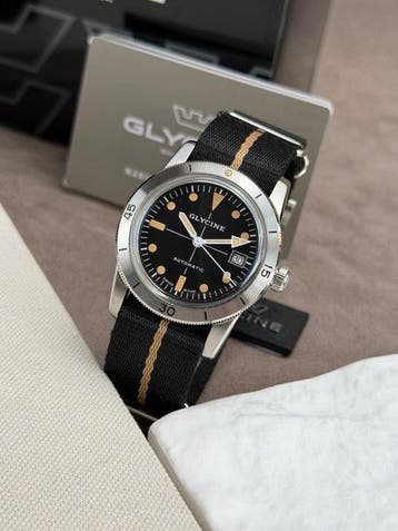 Glycine - Sea Kraken Automatic Date Black - GL0501 - Heren -, Nieuw