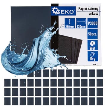 Schuurpapier P3000 - 230x280 Mm - Schuren Op Waterbasis - 50, Ophalen of Verzenden, Nieuw