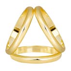 Fako Bijoux - Sjaalklem - Trio Classic - 23x23mm -, Sieraden, Tassen en Uiterlijk, Broches, Verzenden, Nieuw