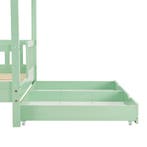 Kinderbed Marli - 80 x 160 cm - Mint - incl. lades, Kinderen en Baby's, Verzenden, Nieuw