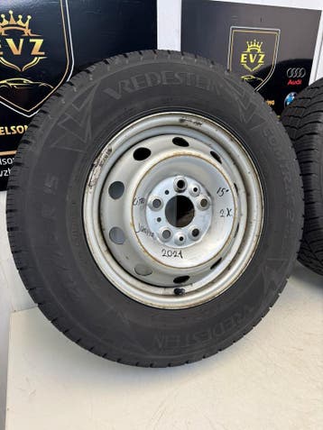 2 stuks Citroen Jumper velgen met All-Seasons banden 15 inch, Auto-onderdelen, Banden en Velgen, 15 inch, Banden en Velgen, All Season