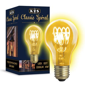 Classic Spiral LED 4W Lichtbronnen Lichtbronnen, Verzenden, Nieuw